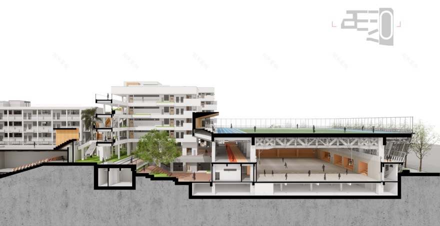 红岭中学石厦校区改扩建丨中国深圳丨土木石建筑设计事务所等多家单位-163