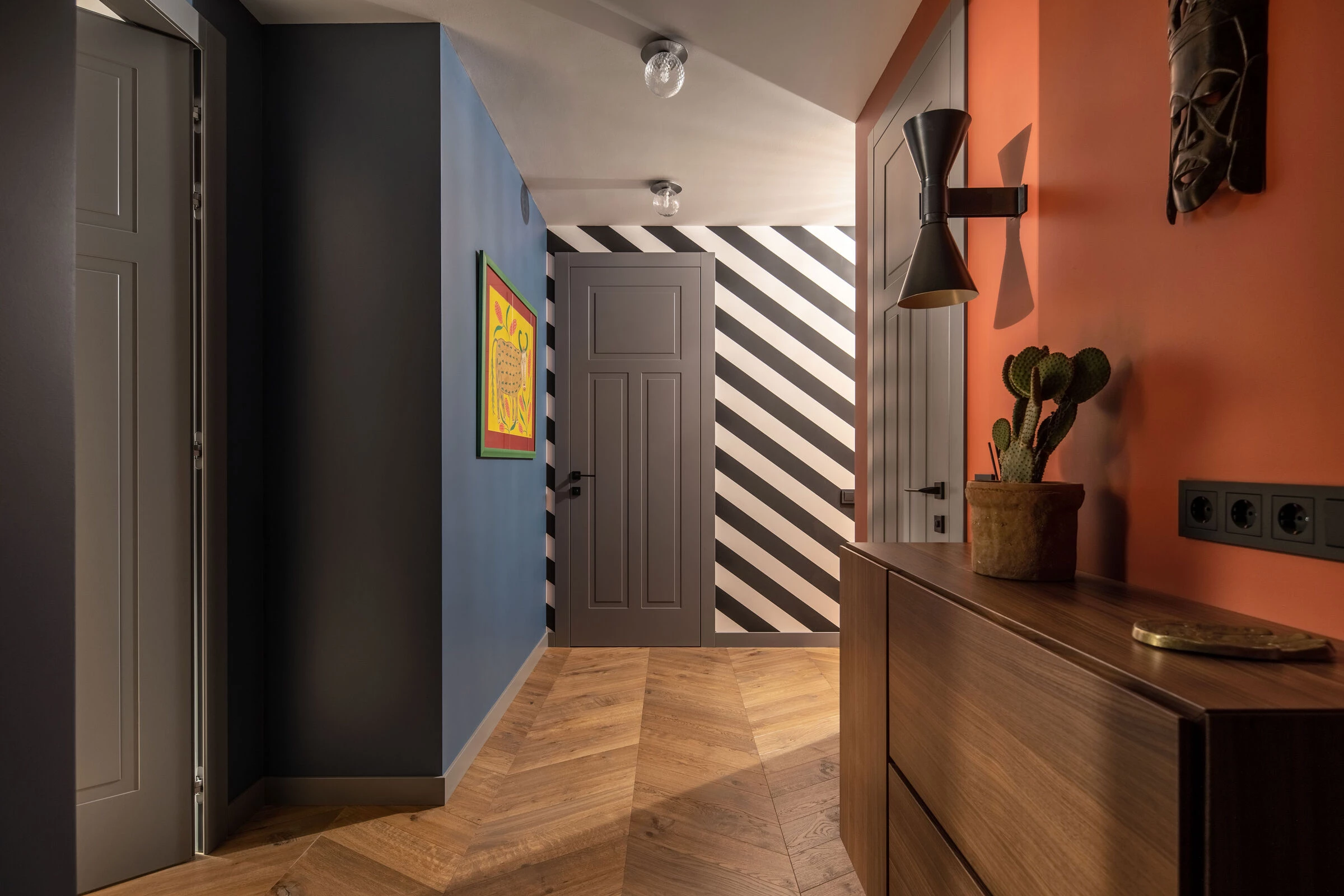 乌克兰基辅设计师公寓 | 情感与触感的交融-29