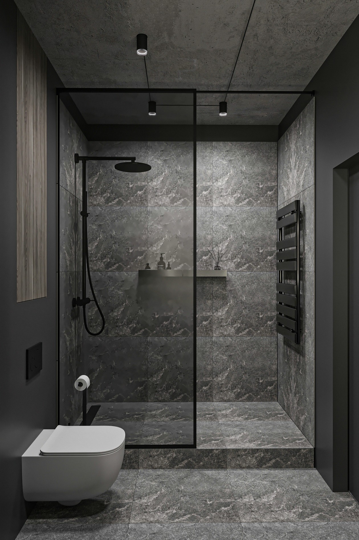 水泥质感，灰色系空间设计！-9