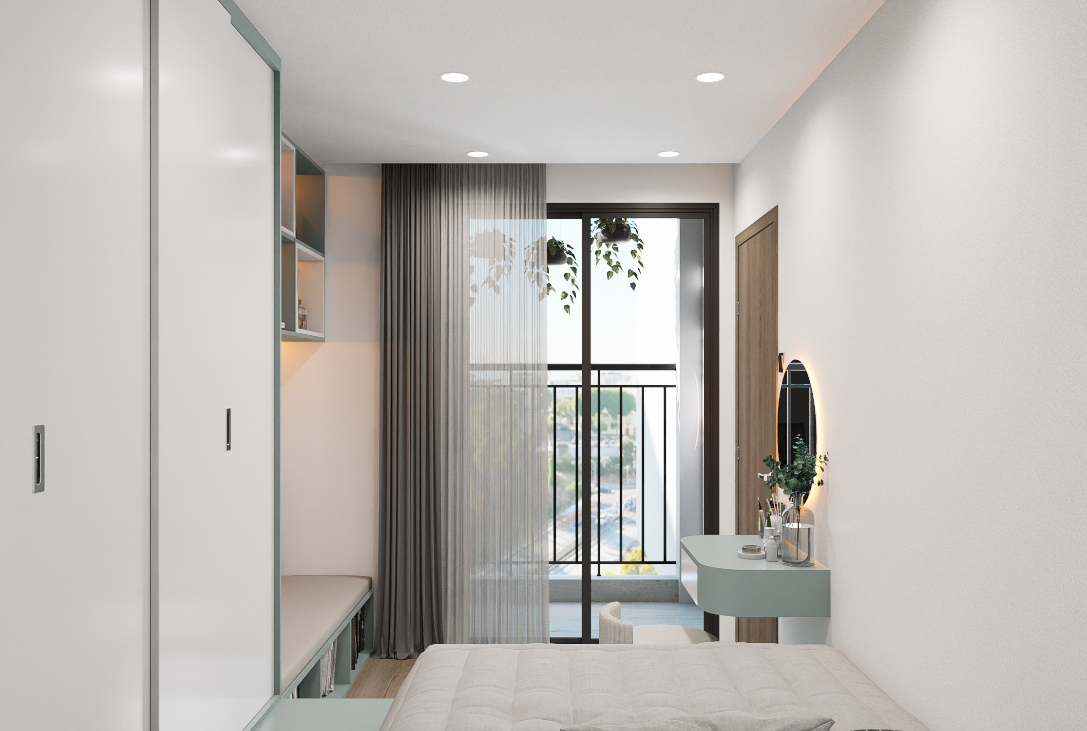 PD 的公寓 维纳家园大型公园丨越南胡志明市丨Huy Le-18