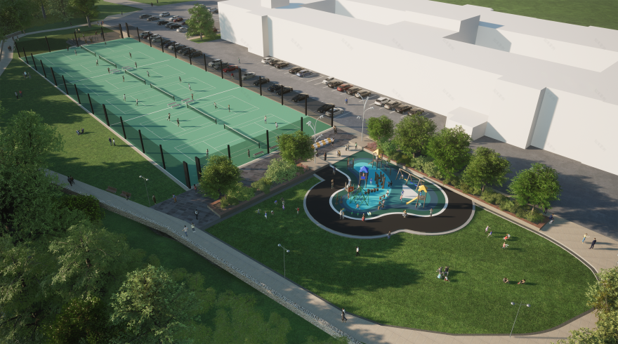 苏塞滨水廊道提案丨加拿大渥太华-14