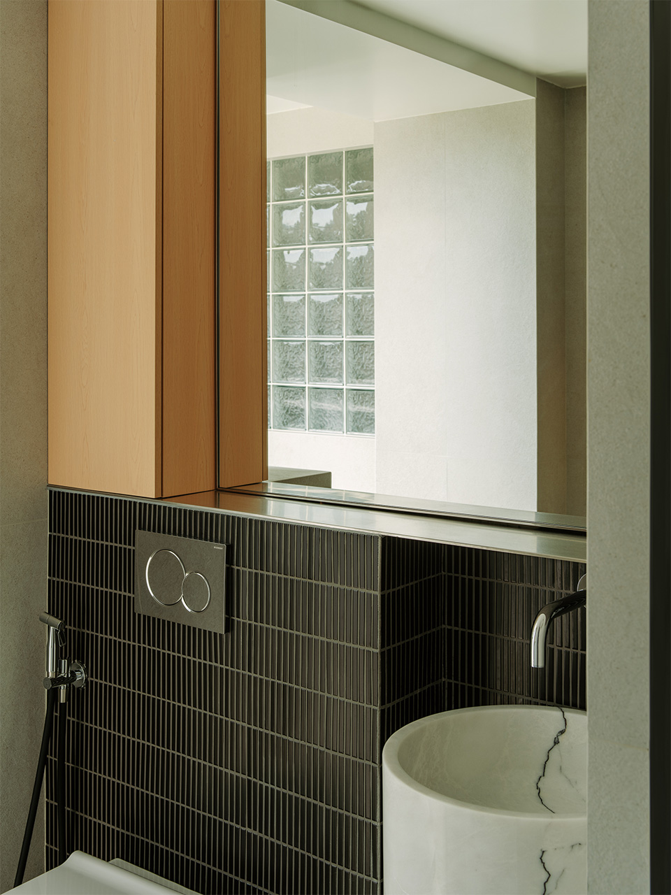 流动的日常:140㎡的双动线住宅丨中国深圳丨FUYUDI STUDIO-104