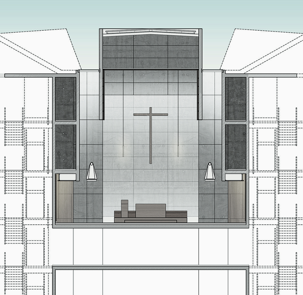 阿根廷大学船坞重建项目 · 宗教与建筑的融合-60