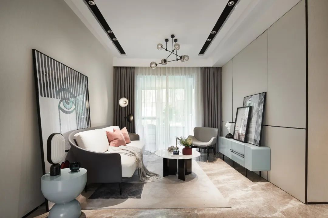 都会生活，现代艺术风格的奢雅空间-88