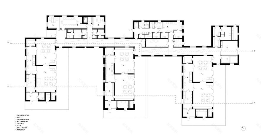 匈牙利 Zöldike Nursery 托儿所丨匈牙利布达佩斯丨ARCHIKON ARCHITECTS-19