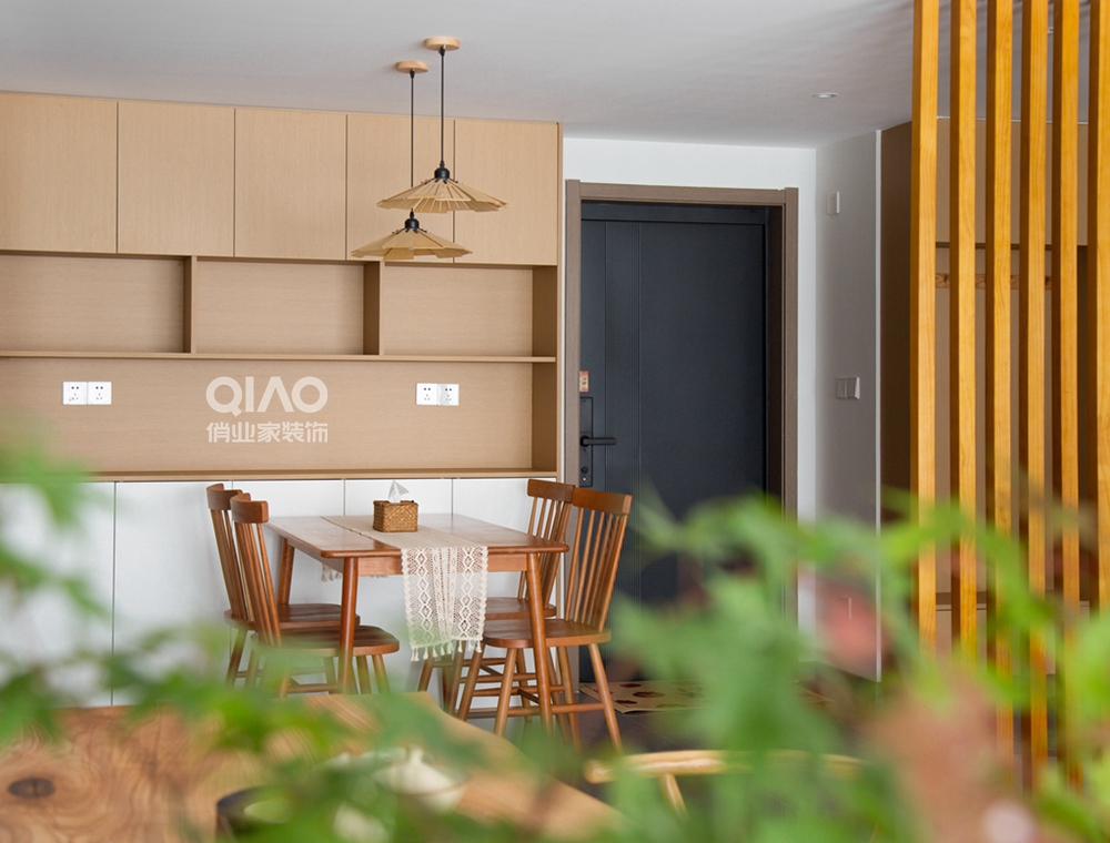 宏声公寓现代原木风装修案例丨中国重庆丨重庆俏业家装饰-35