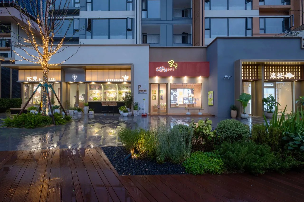 商业示范区场景｜万科.未来溪地｜贵阳-5