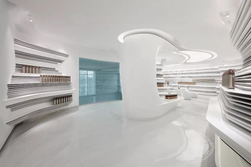 极简白,如何打造前卫艺术的国际办公-78