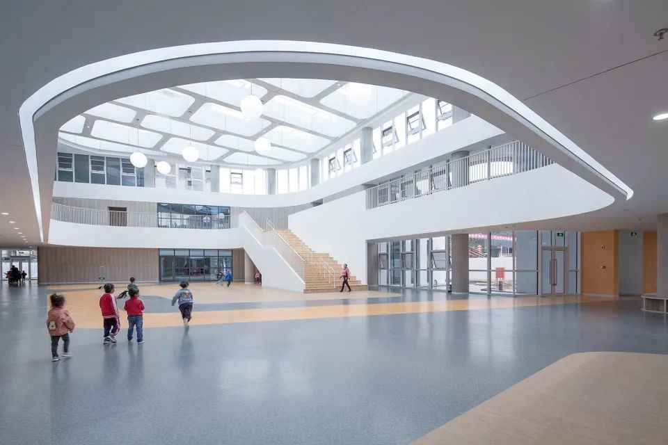 黄陵县新区幼儿园 | 自然开放的空间设计-46