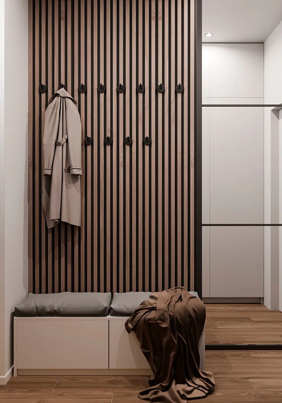 85㎡现代轻奢三居室设计丨Alexander Bocharov-77