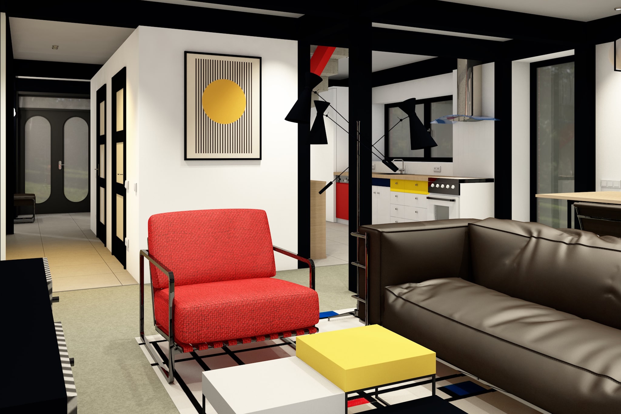 Bauhaus interior modern interpretation-2
