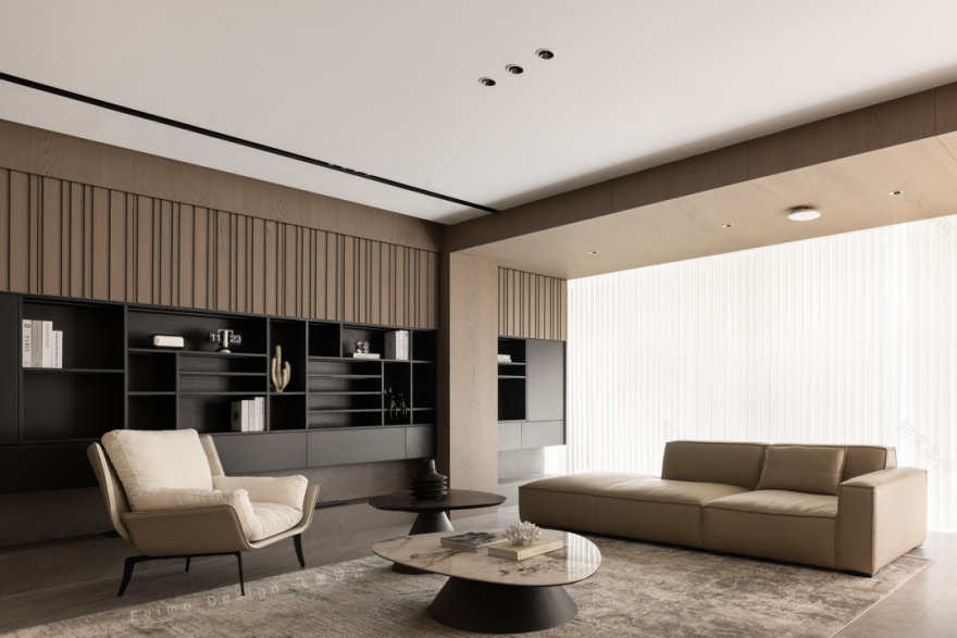 一楼带院子的逆袭丨中国安徽丨飞墨设计-48