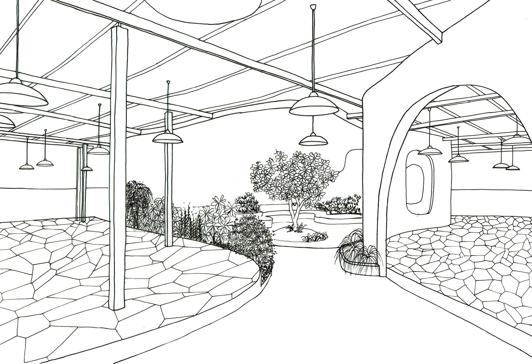 Think of it!餐厅，印度 / Studio Lagom-62