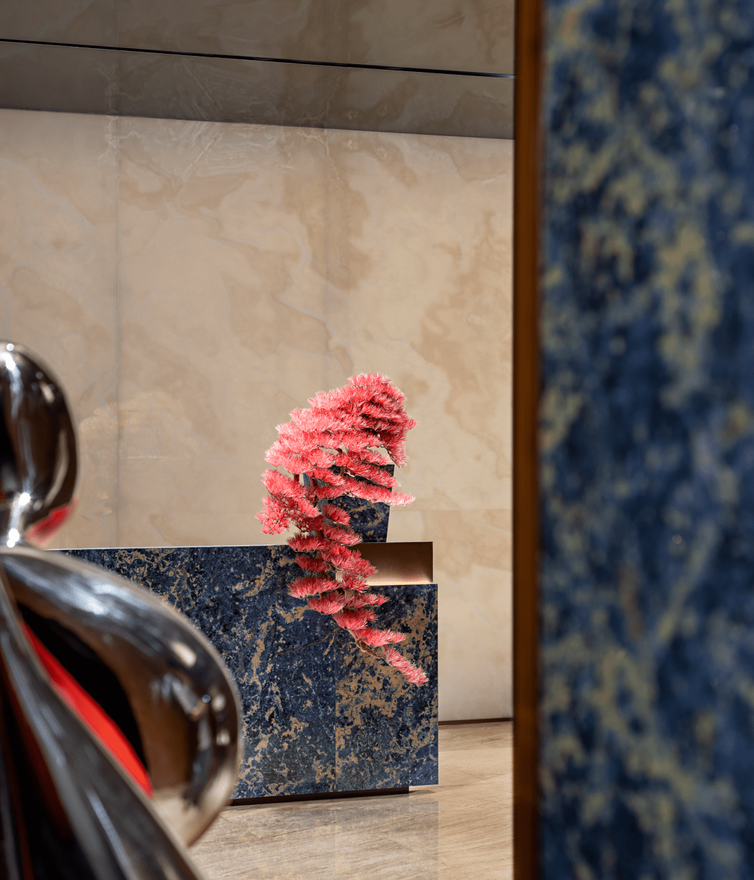 新作丨474㎡豪宅,奢华艺术的美感-16