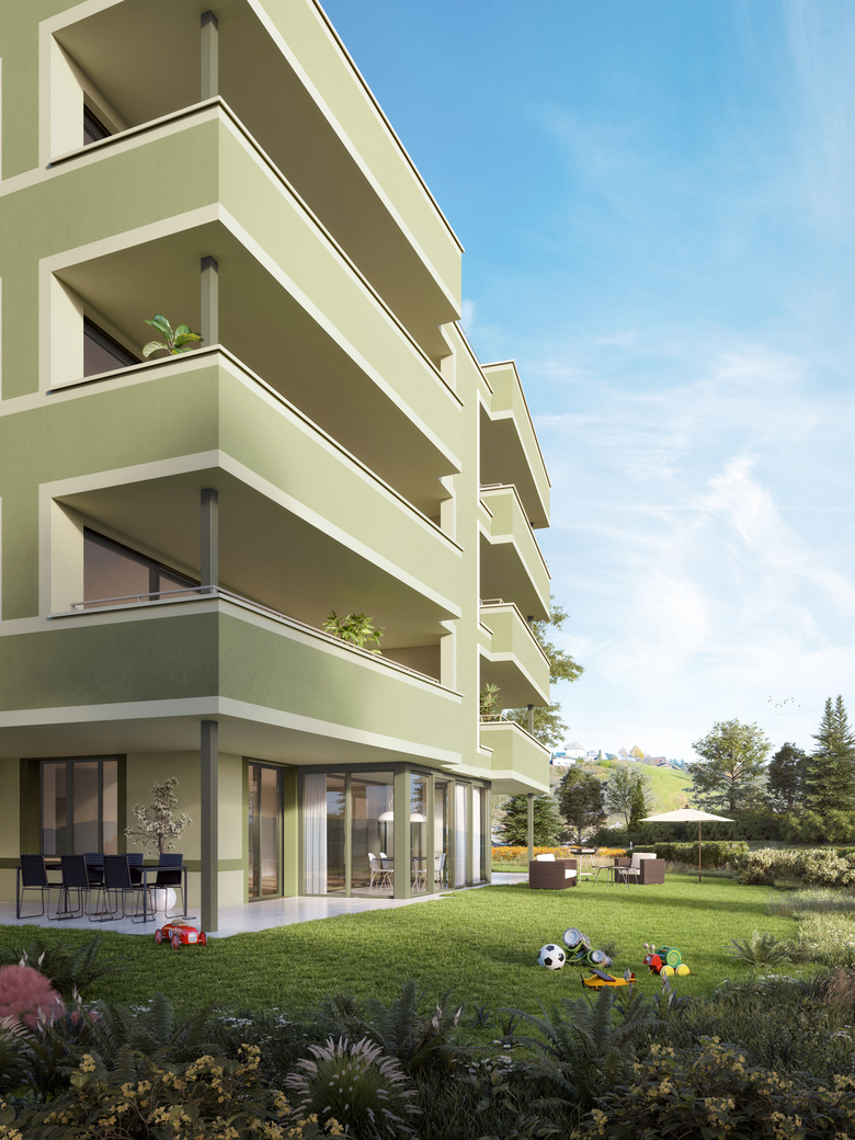 Lämmli Architektur AG Architekten SIA丨Wohnüberbauung «Zelgli»丨瑞士-2