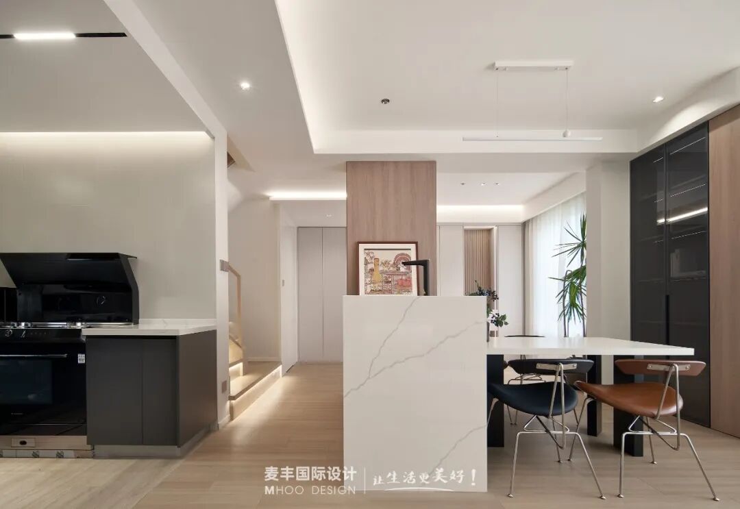 MHOO|翡丽云邸210㎡极简原木风：未说出口的留白-71