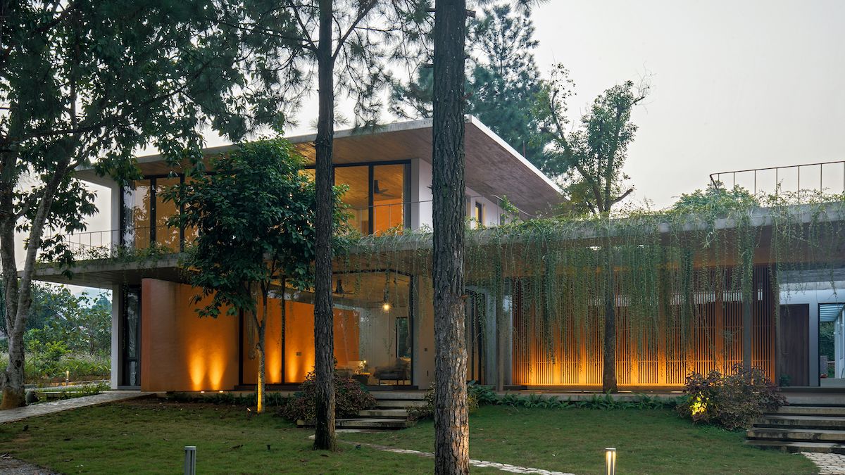 Ba Vì森林中的开放互动生活空间-81