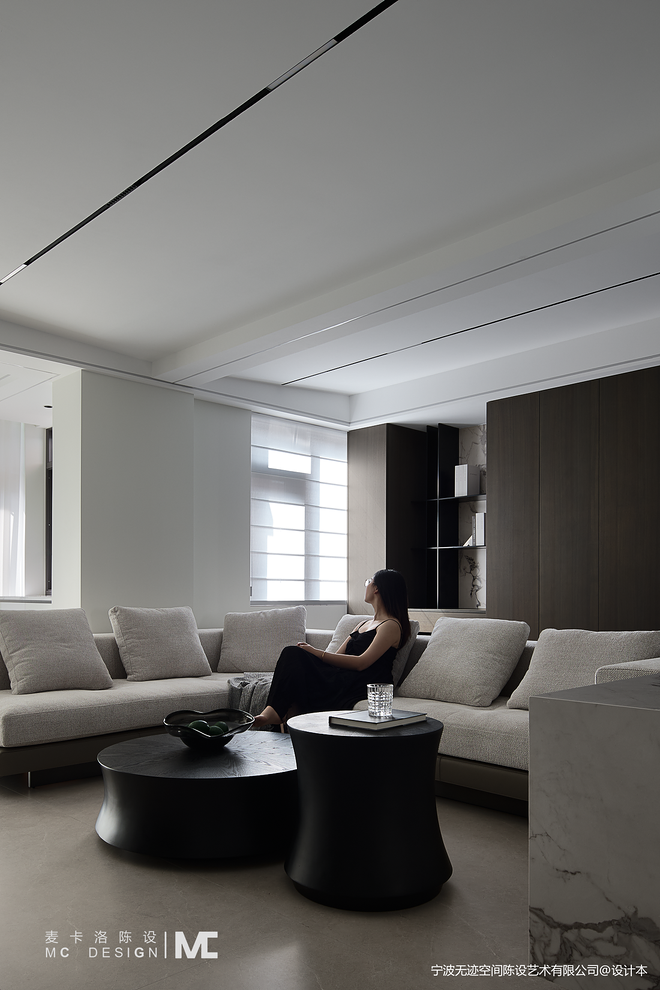 100万元三居145平米装修案例·效果图  麦卡洛陈设 · 孤岛-13