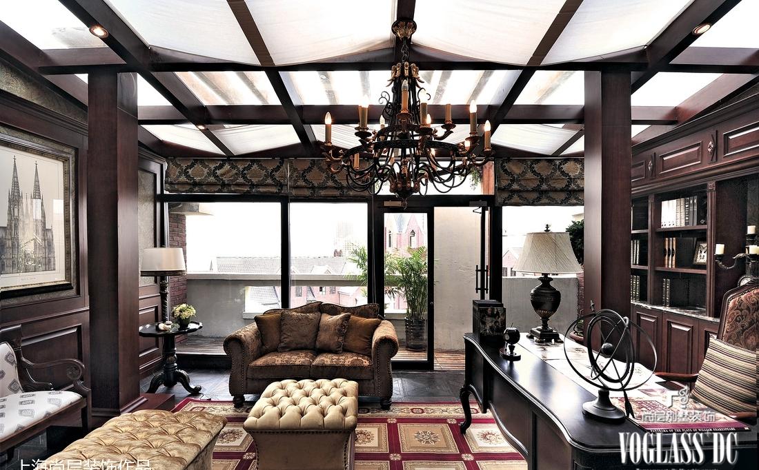 
招商海德名门美式别墅装修案例 -15