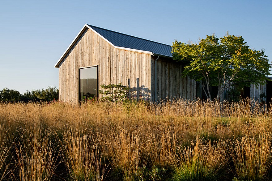 Portola Valley Barn Featuring a Rustic Exterior in Contrast with Contemporary Interior-25