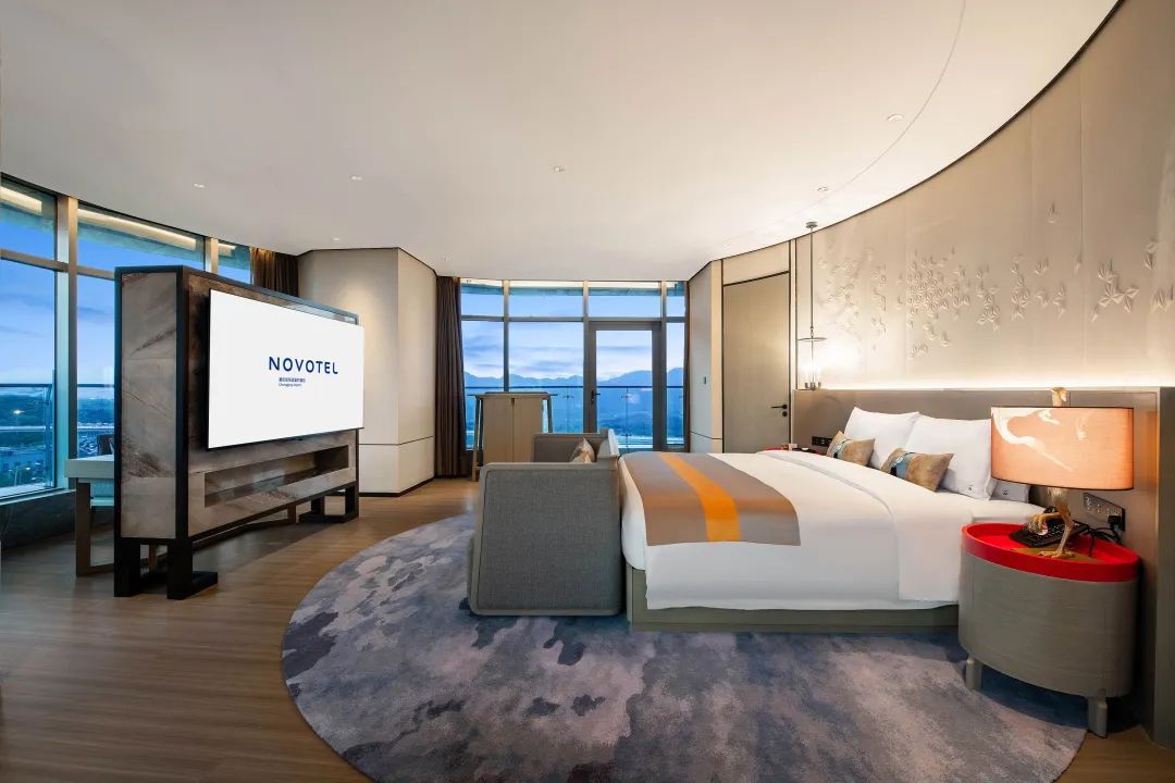 重庆机场诺富特酒店行政客房设计丨中国重庆丨BJD国际设计公司-39