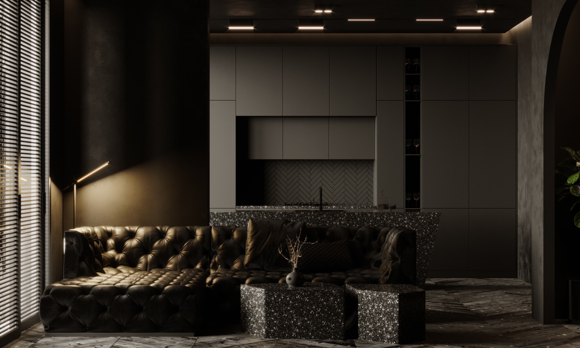 70平 高级灰现代住宅设计！-0