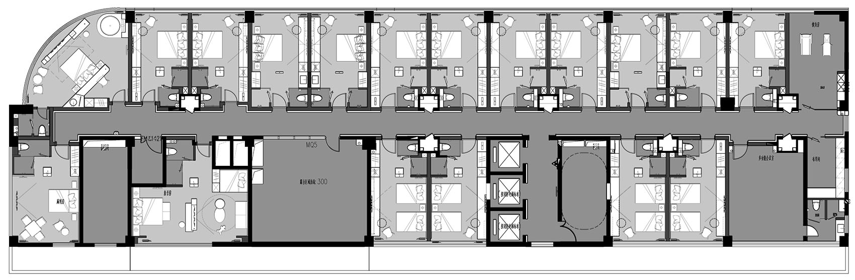 肆月叁日酒店丨中国长沙丨尺镀美学-59