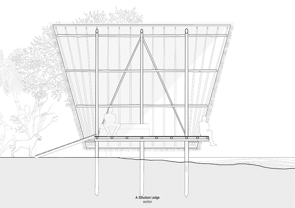 柬埔寨戈公红树林旅舍丨Estudio Cavernas-49