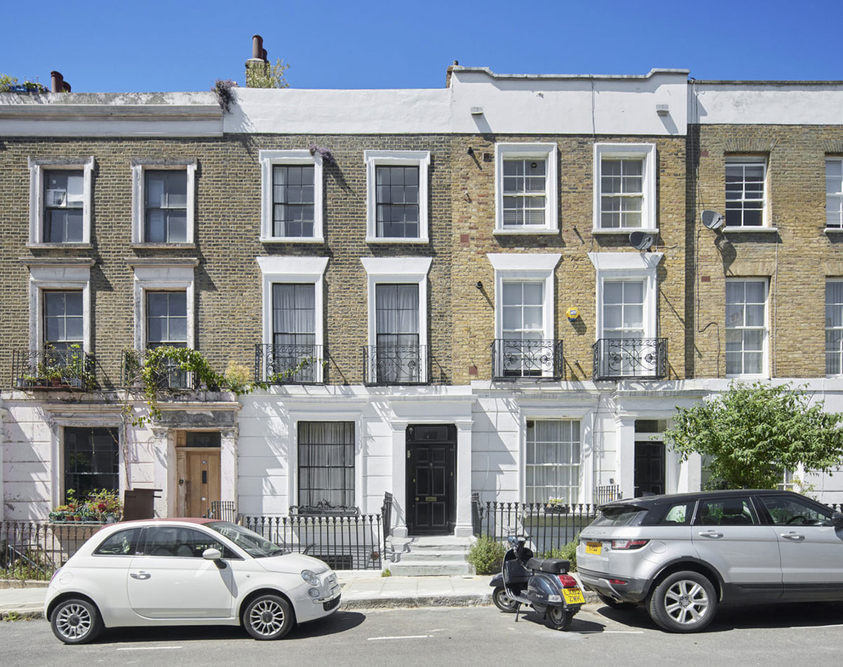 伦敦的维多利亚式联排别墅-2