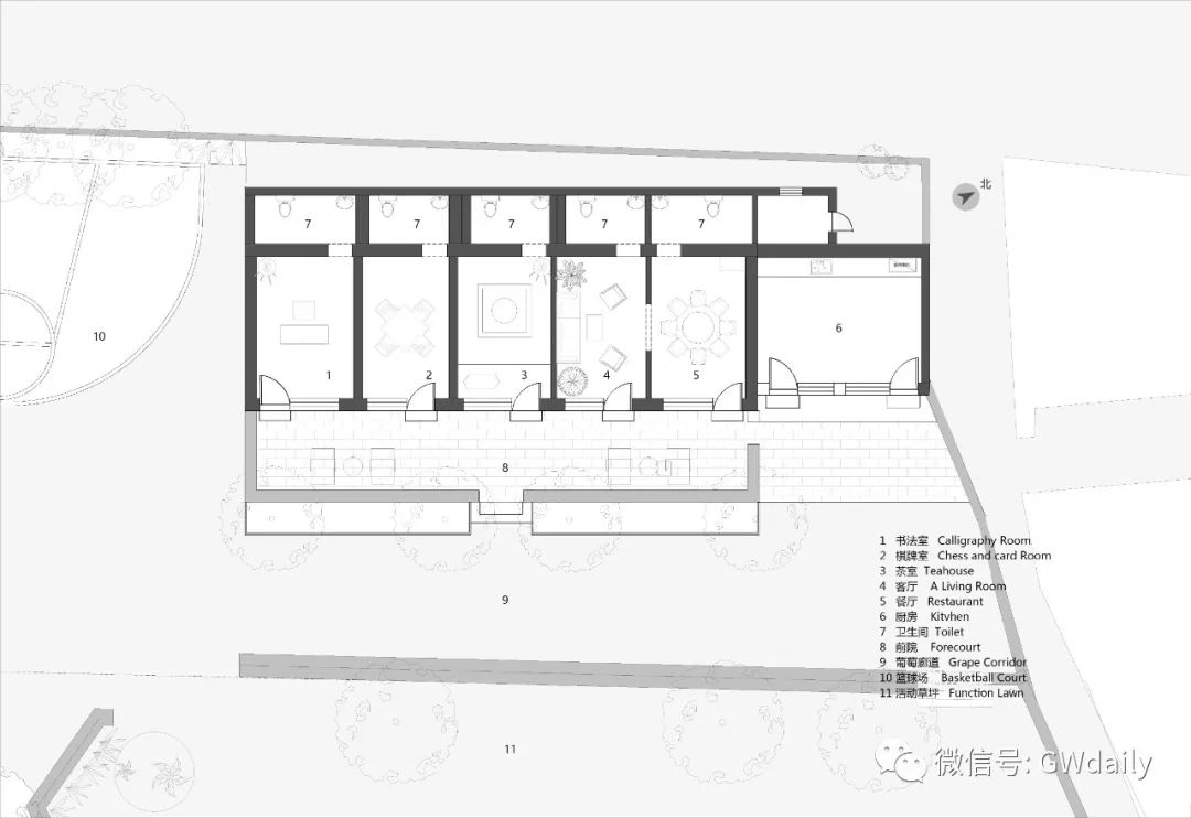 京郊“暖山小院”改造设计丨中国北京丨CCDI悉地国际,卝智室内设计-11