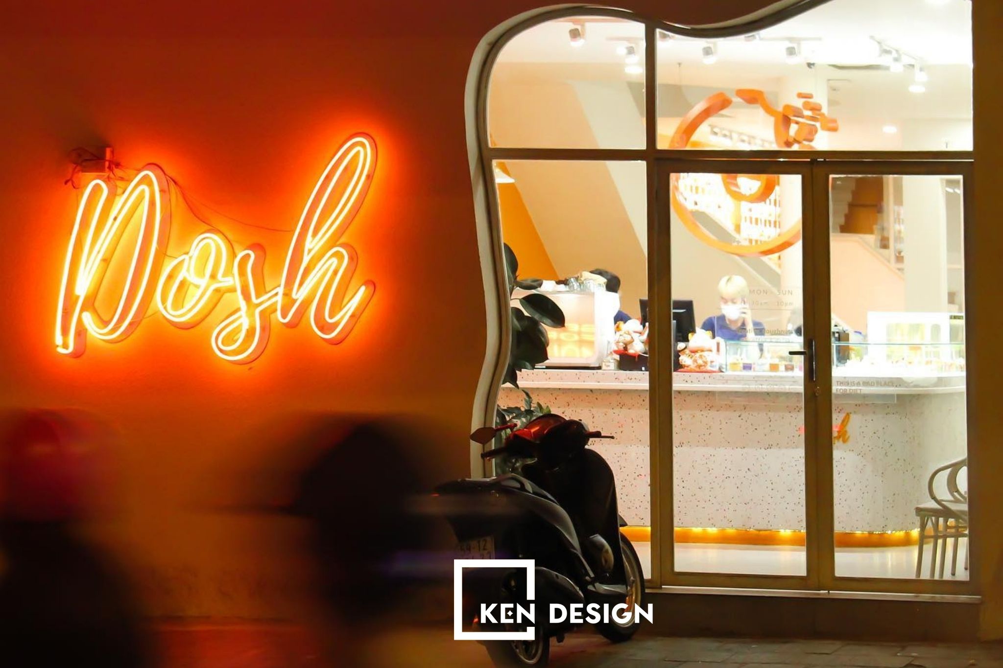 Dosh Doughtnut & Coffee设计丨越南胡志明市-25