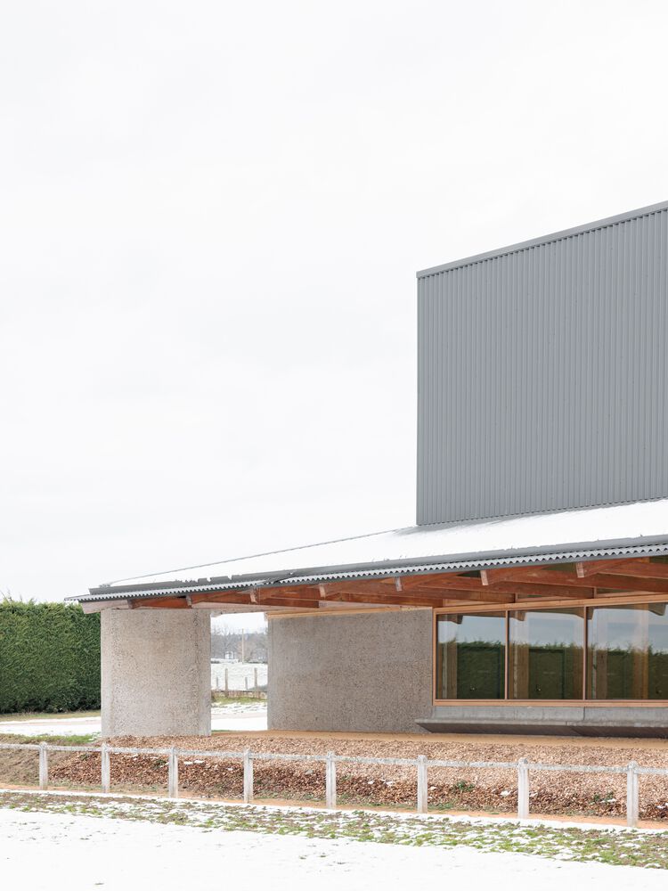 法国体育文化大厅丨连接建筑-7