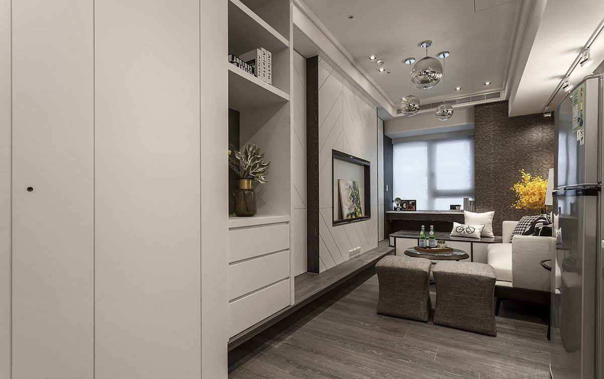 得比空间设计--11坪时尚简约住宅-8