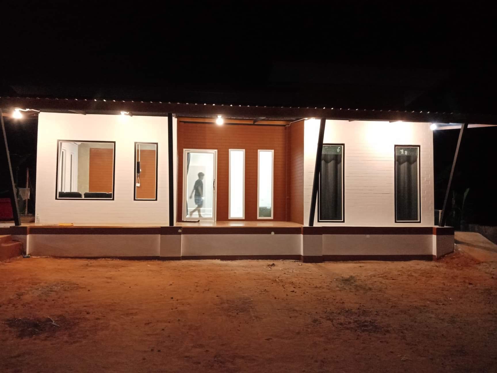 现代风格砖砌房屋设计-40