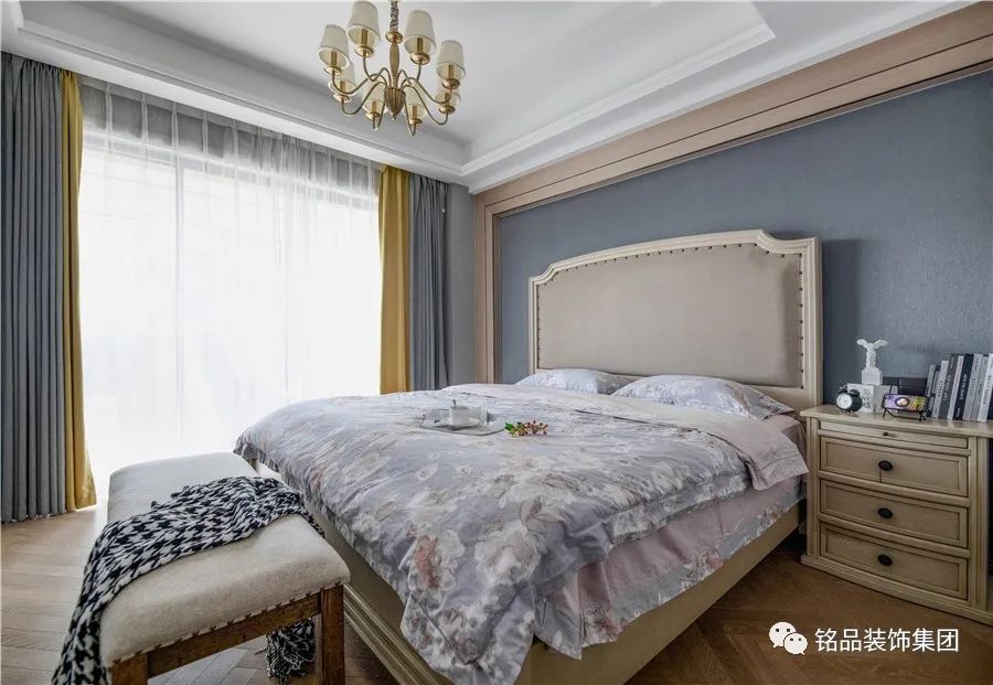 142㎡光影流动,现代简约横厅大开间家-25