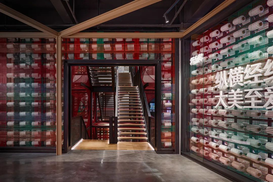 乖幺妹土家织锦企业馆及织锦工场丨中国张家界丨风合睦晨空间设计-62