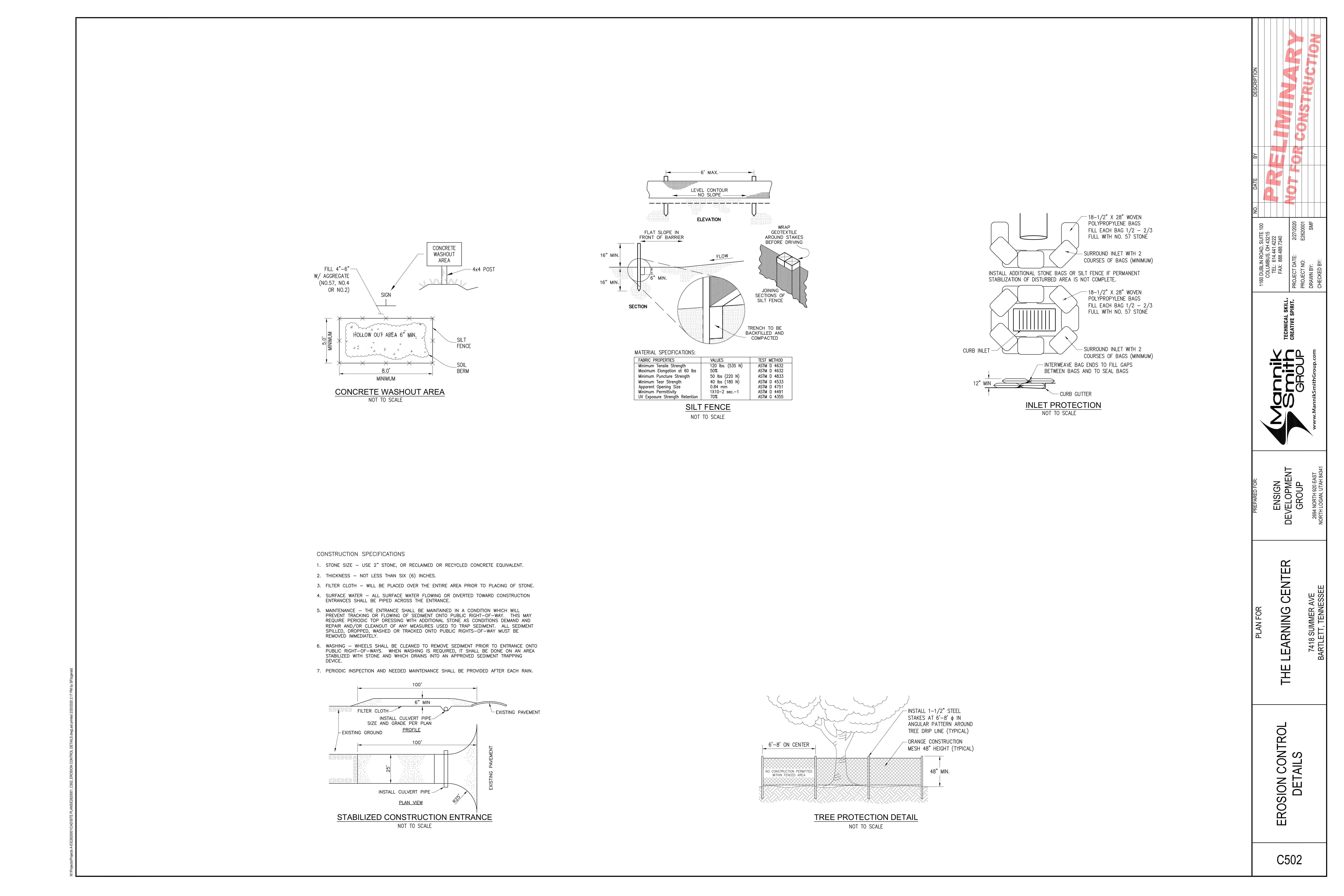 The Learning Center Civil Engineering Plans drawn by me-9