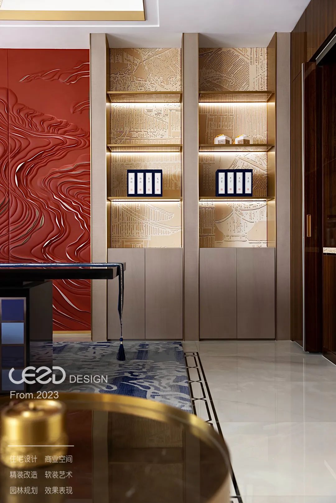 都市中的东方雅韵·慈溪碧桂园云顶私人住宅设计丨宁波市乐赞室内装饰设计有限公司-14