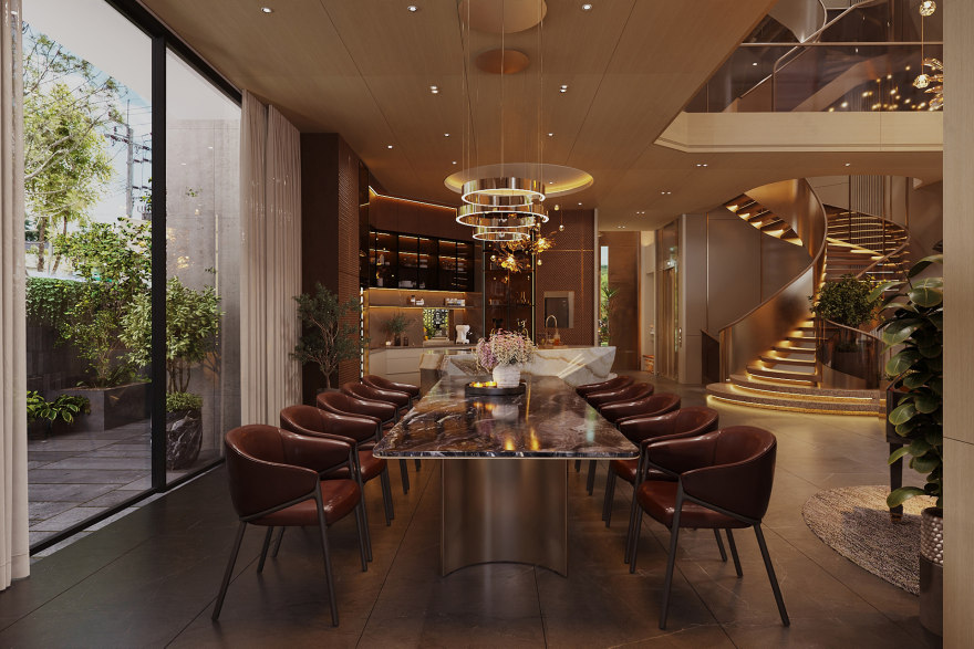 Villa 73别墅设计项目丨越南丨GiangLe & M+ Architecture-23