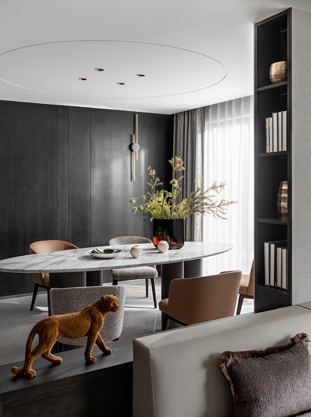 伶居空间设计 · 238㎡轻奢大平层-11