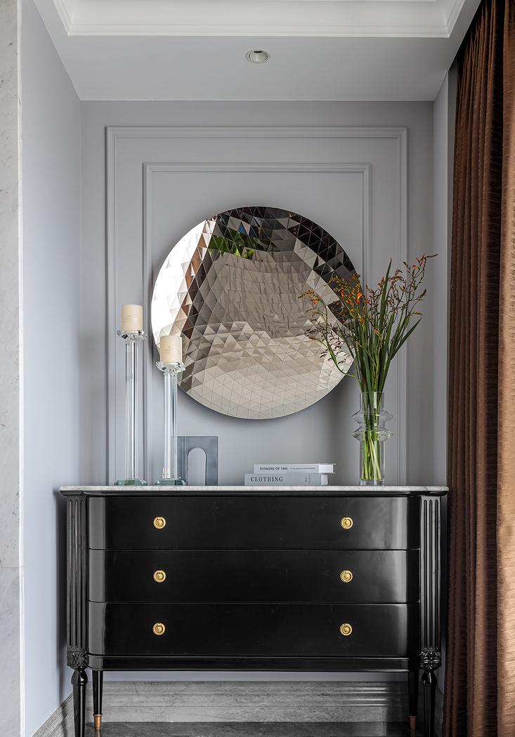 现代工业风精装房改造-16