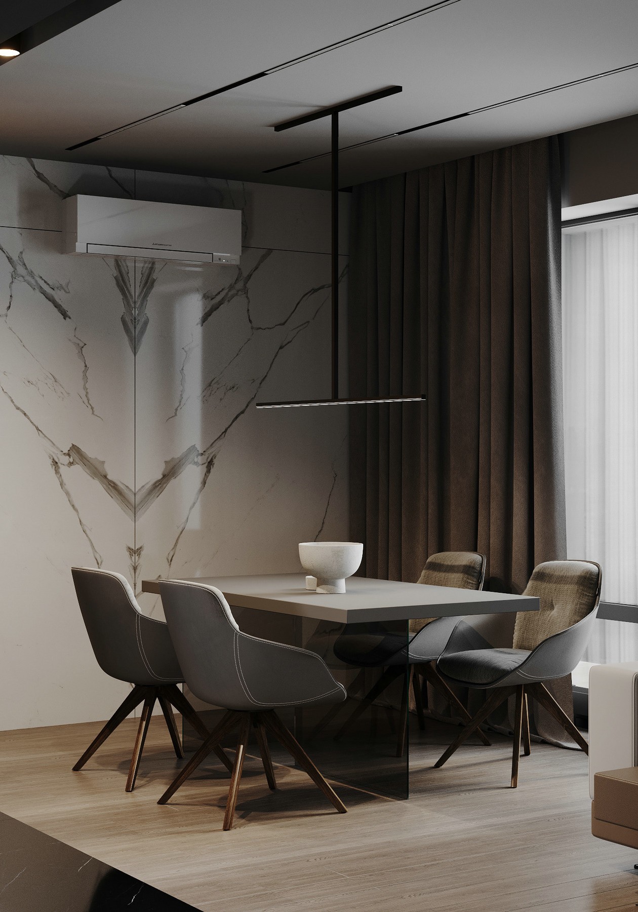 60㎡小空间公寓设计-5