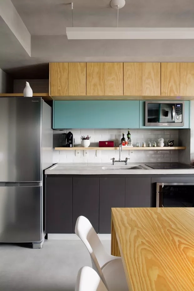 圣保罗42㎡公寓  Casa 100 Arquitetura-7