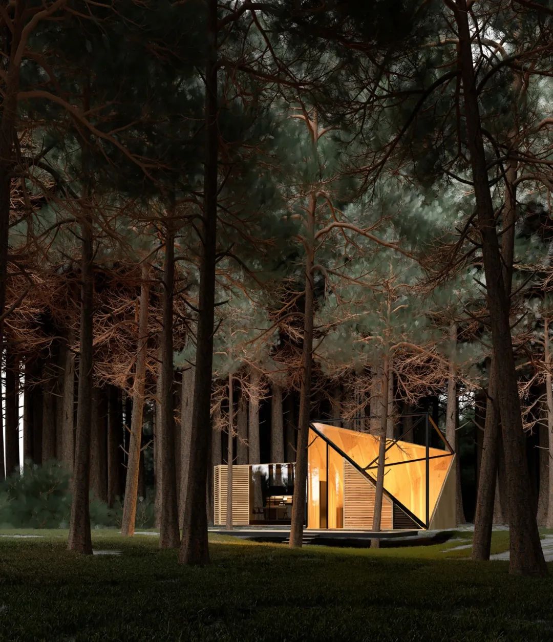 极简主义别墅，融入自然的艺术魅力-42