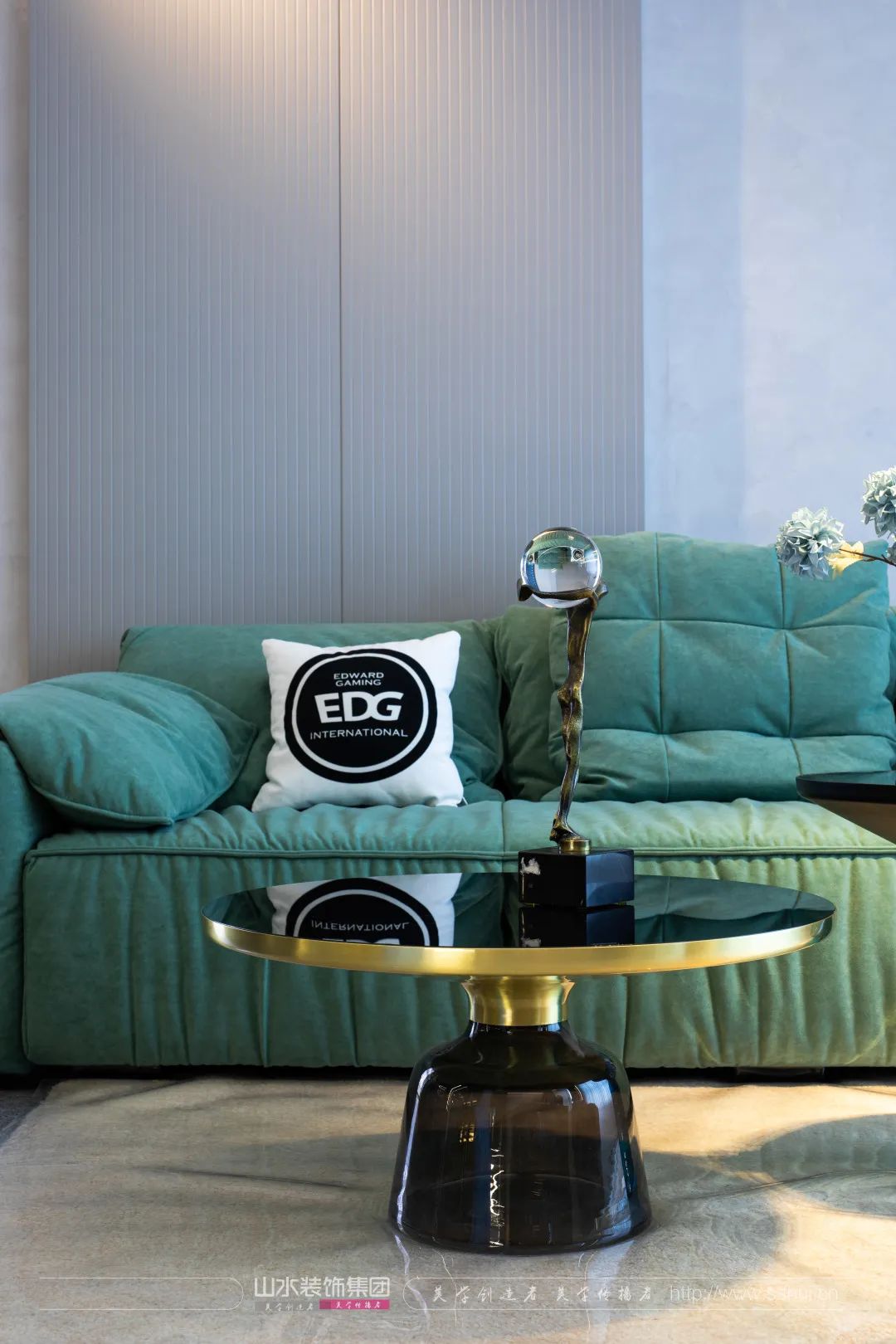 赛博朋克山水 S200 样板间丨山水空间装饰-27