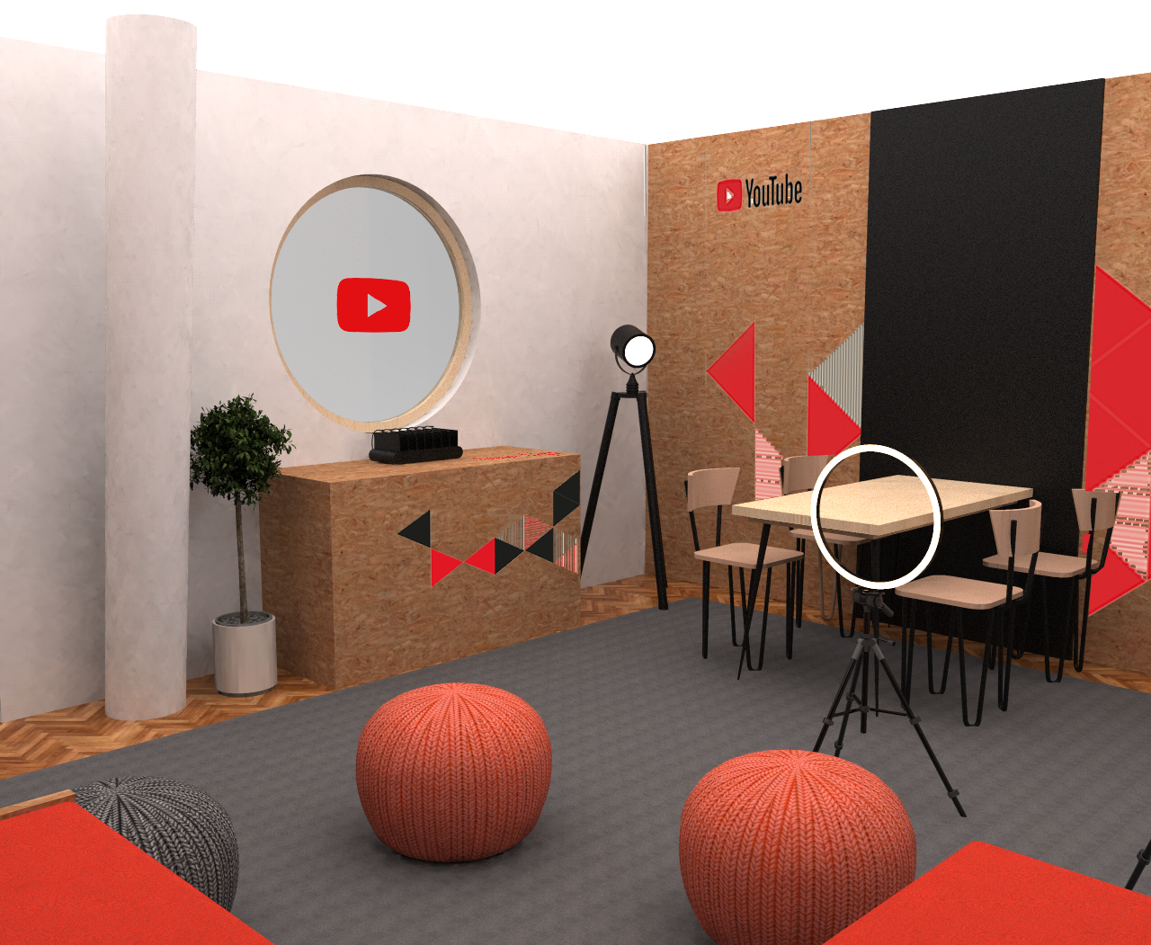 YouTube VidCon 活动空间设计-12