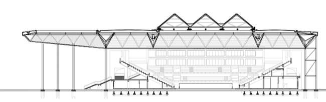 体育空间传承与焕新丨上海院原创设计旗忠网球中心改扩建项目顺利竣工验收-57