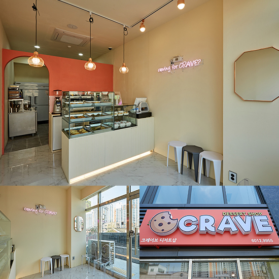 八平米甜品店，色彩点睛的创意空间-1