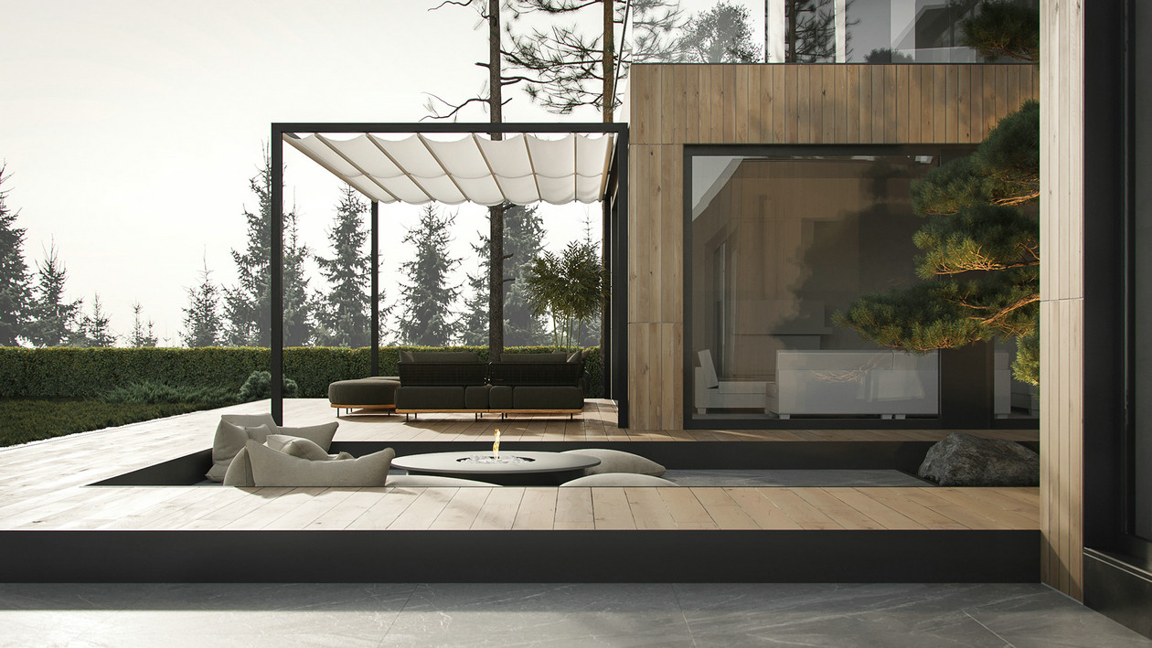 乡村别墅装修设计案例-4