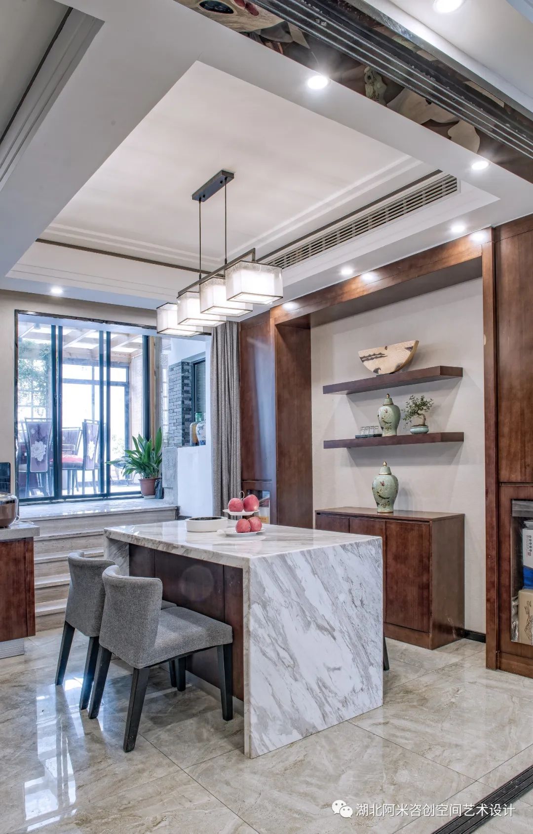 阿米咨空间设计 | 中式简约公寓-24